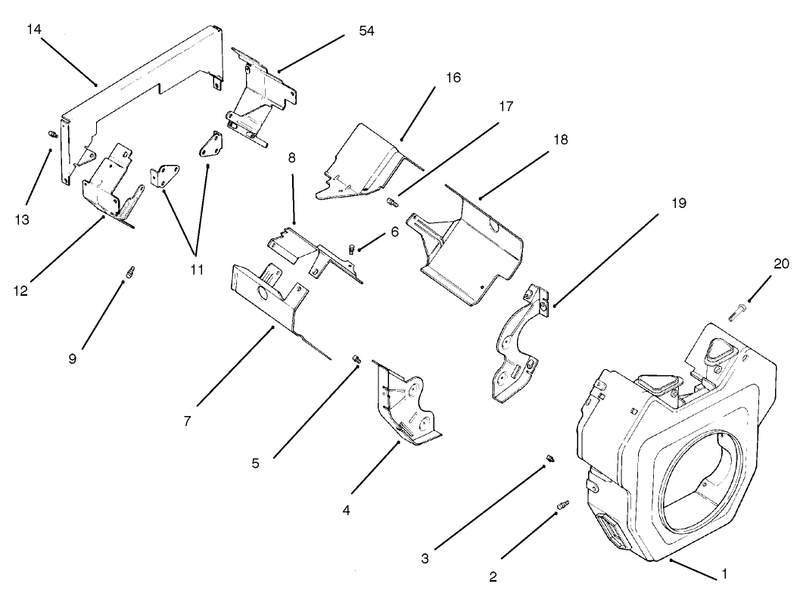 Baffles And Shroud Assembly