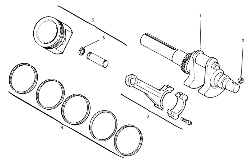 Crankshaft Piston And Rings