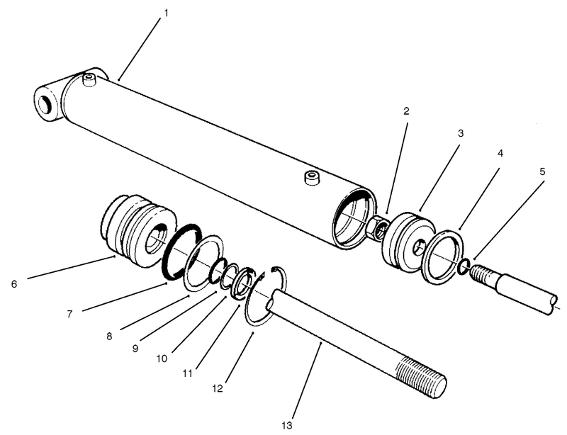 Hydraulic Lift Cylinder No 54 0150