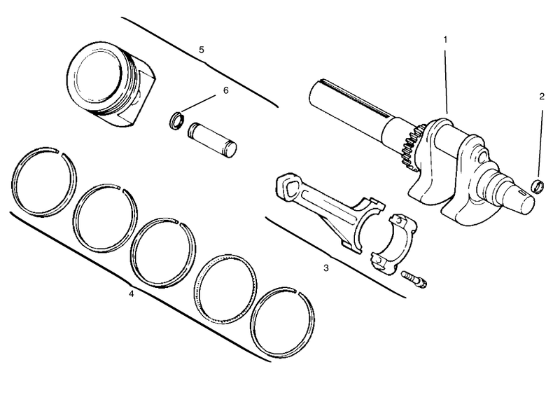 Crankshaft Piston And Rings