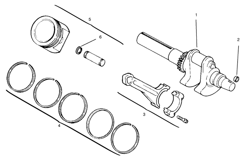 Crankshaft Piston And Rings