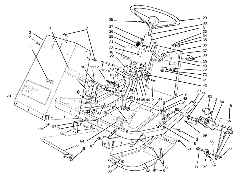Frame and Steering Assembly