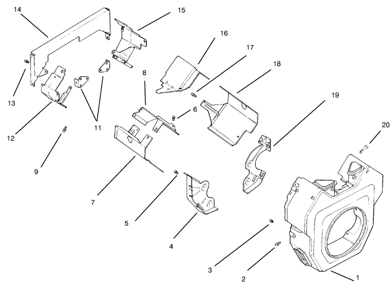 Baffles and Shroudch20qs Ps64556 Kohler