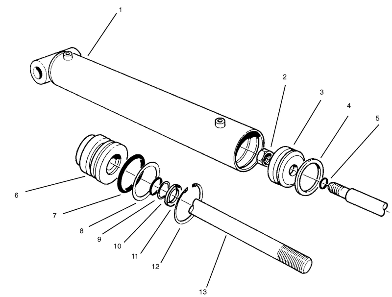 Hydraulic Lift Cylinder No 54 0150