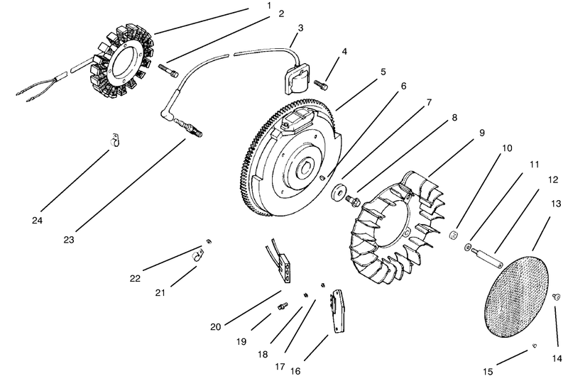 Ignition and Charging Systemch20qs Ps64556 Kohler