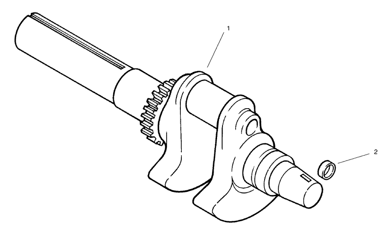 Crankshaft Assembly Kohler Engine CH20QS 64678