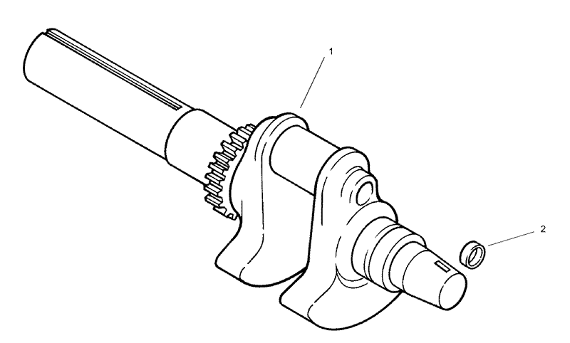 Crankshaft Assembly Kohler Engine CH20QS 64678