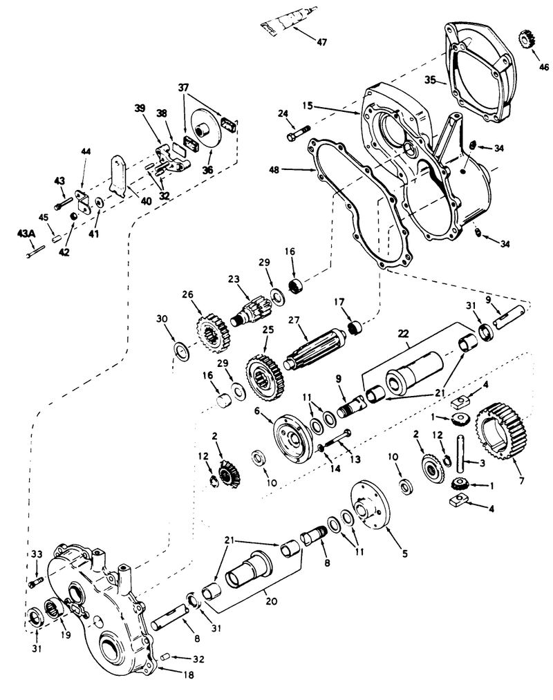 Differential Assembly No 1310 001a