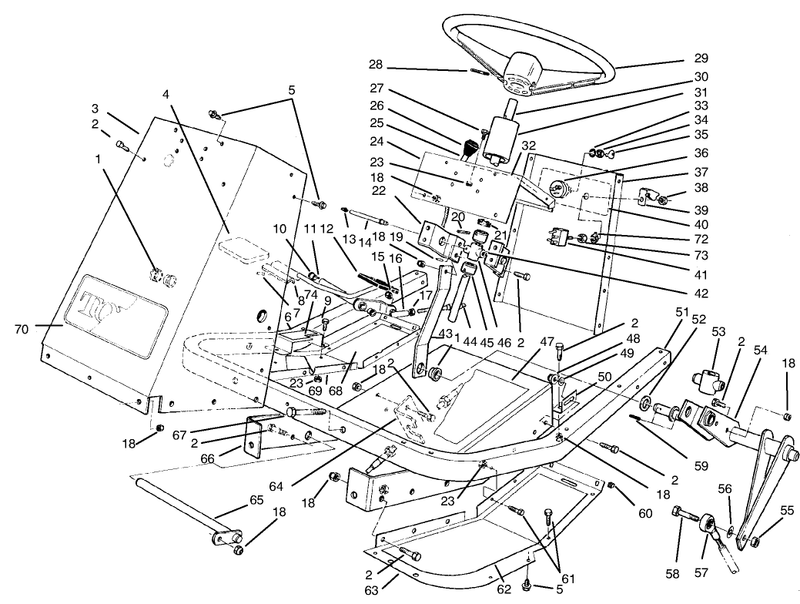 Frame and Steering Assembly