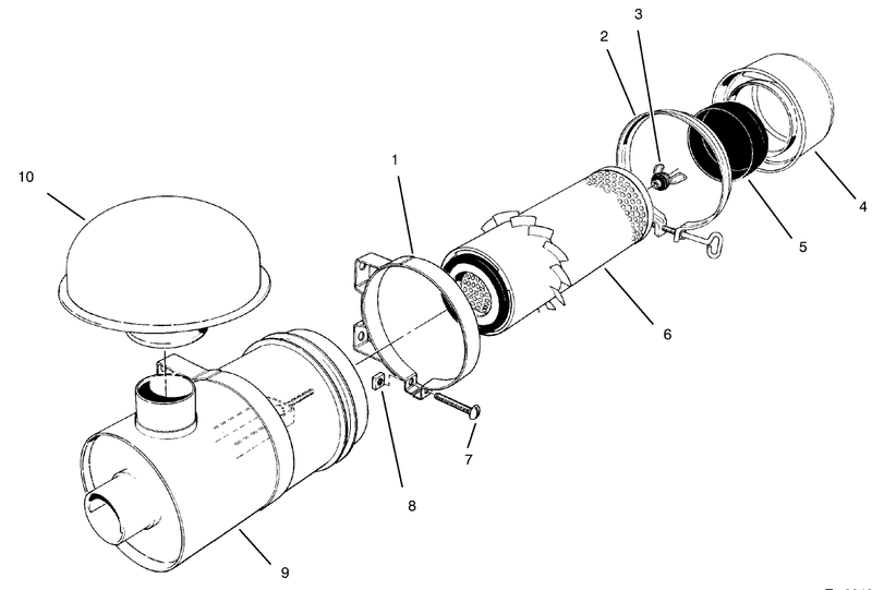 Air Cleaner Model No 11 4659