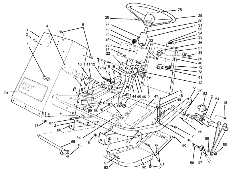 Frame and Steering Assembly