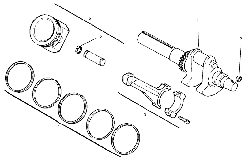 Crankshaft Piston And Rings
