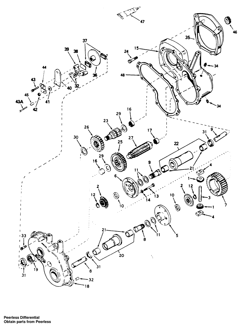 Differential Assembly No 1310 005