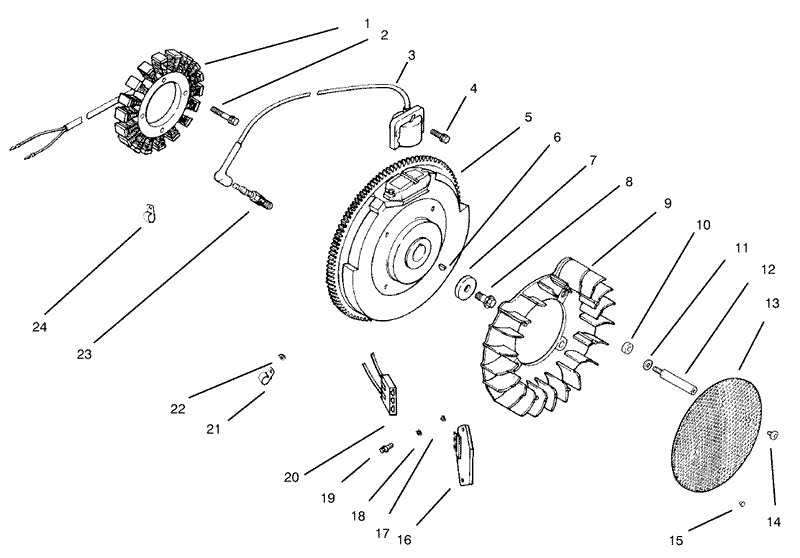 Ignition and Charging System CH20QS PS64556 Kohler