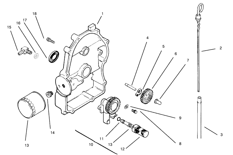 Oil PanLubrication CH20QS PS64556 Kohler