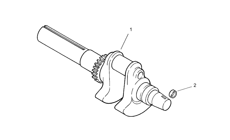 Crankshaft Assembly Kohler CH20QS PS64677
