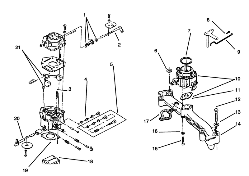 Carburetor Onan P220g Type I10808d