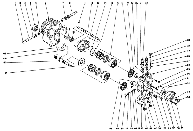 Transmission Assembly No 49 7910