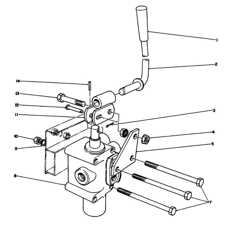 Valve and Lever Assembly