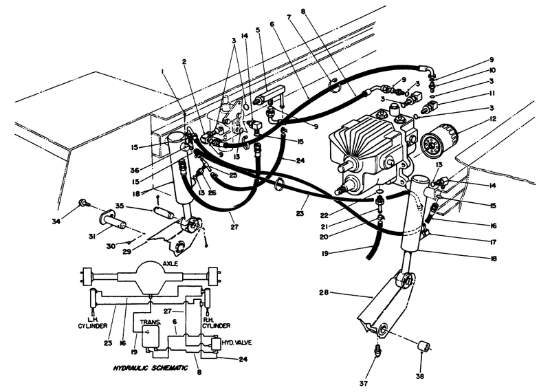 Hydraulic Valve and Lift Arm Cylinders