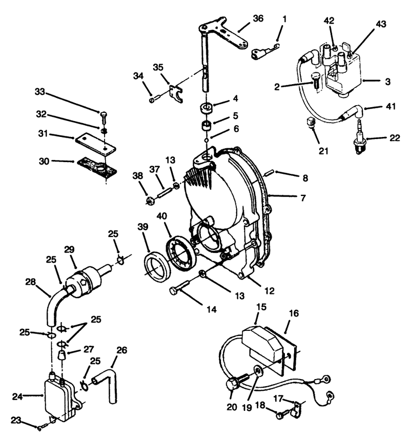 Ignition Control Onan P220g Type I10808d