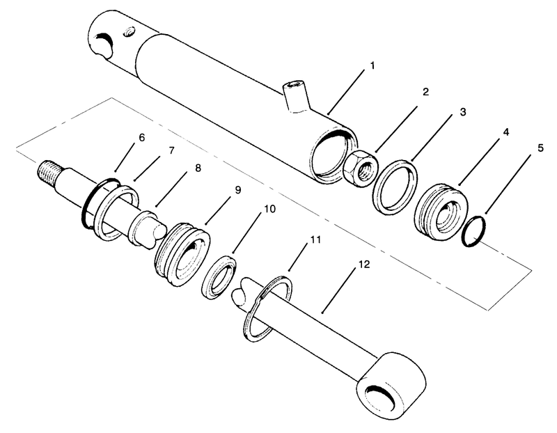 Hydraulic Cylinder N0 68 9700