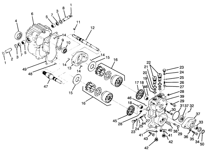 Transmission Assembly No 49 7910