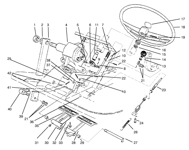 Pedals and Steering Wheel Assembly