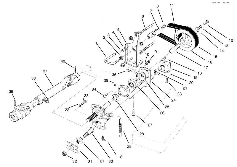 Power Take Off Assembly