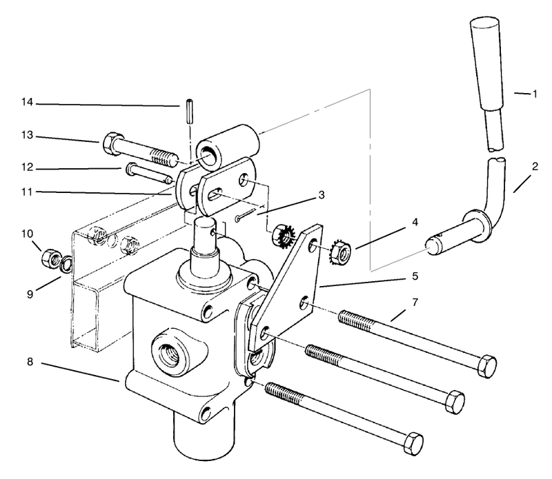 Valve and Lever Assembly