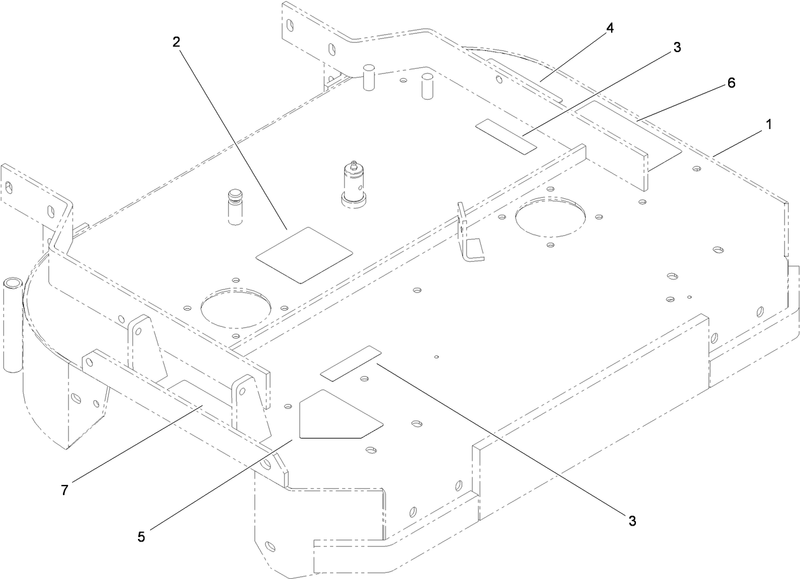 Deck Decal Assembly No 110 6901