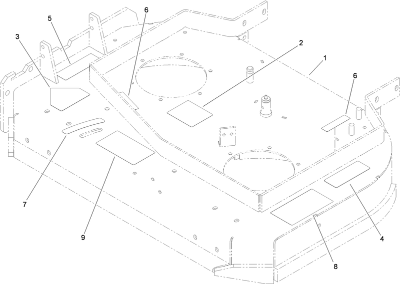 Deck Decal Assembly No 110 4907