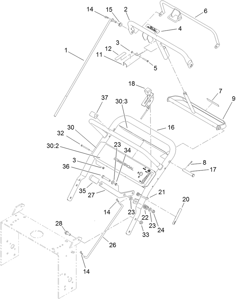 Handle and Control Assembly