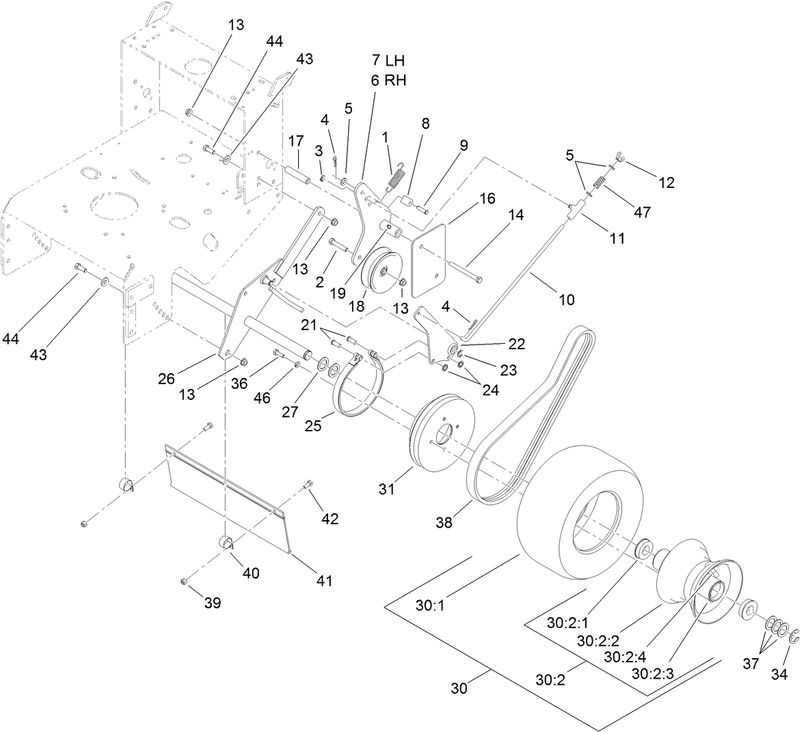 Drive Wheel and Brake Assembly.gif