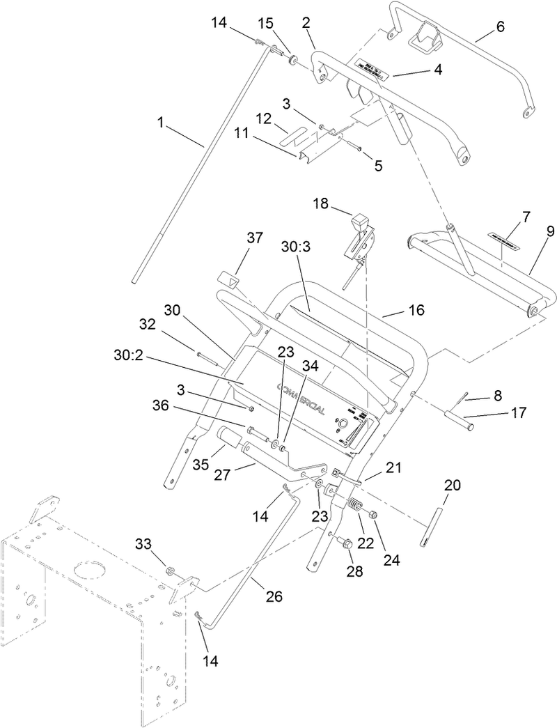 Handle and Control Assembly