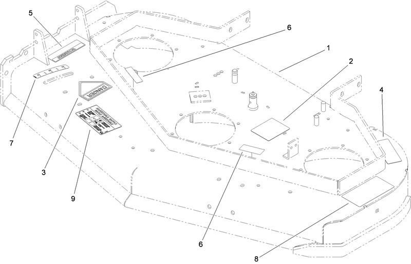 Deck Assembly No 110 4909