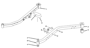 Castor Arm Assembly