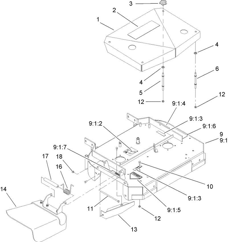 Deck and Shield Assembly