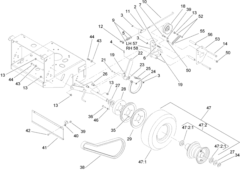 Wheel Drive and Brake Assembly