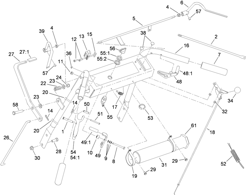 Handle and Control Assembly