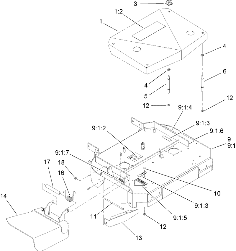 Deck and Shield Assembly