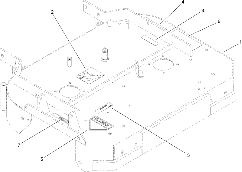 Deck Assembly No 110 6901