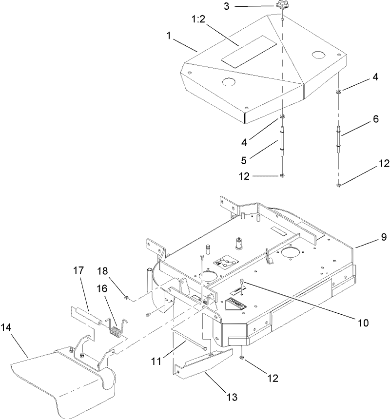Deck and Shield Assembly