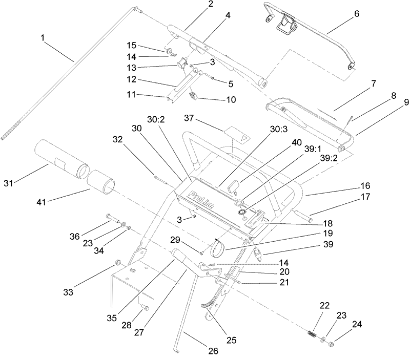 Handle and Control Assembly