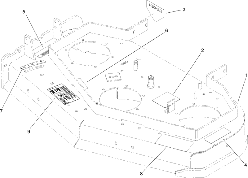 Deck Assembly No 110 4908