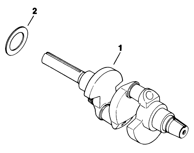 Crankshaft Engine Kohler Model No M18qs 24615 continued