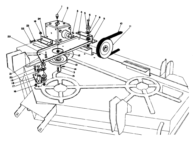 Cutting Unit Model No 30747 continued