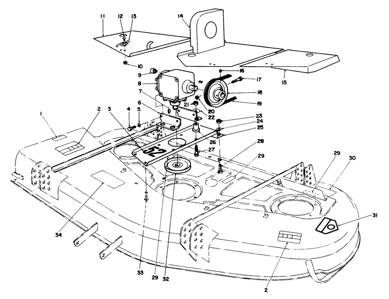 Cutting Unit Model No 30753 continued