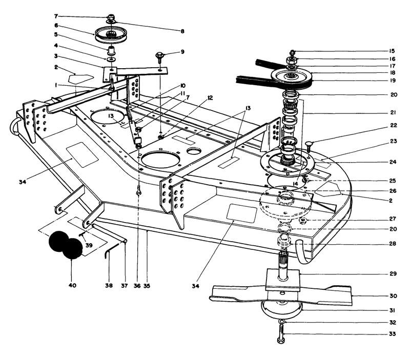 Cutting Unit Model No 30768
