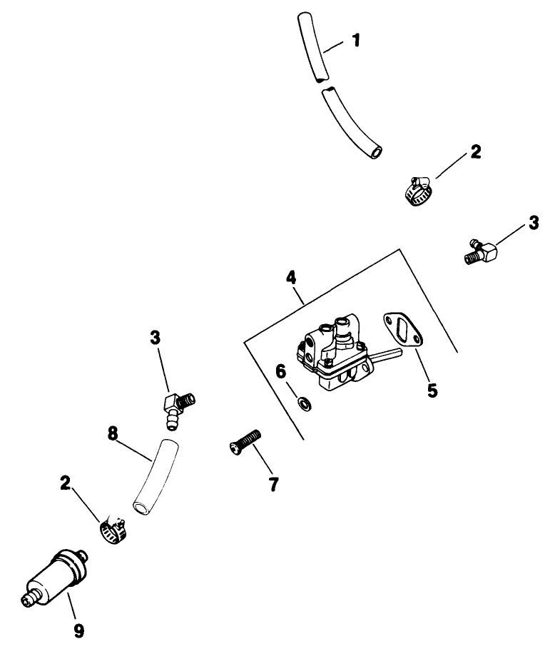 Fuel Pump Engine Kohler Model No M18qs 24615 continued